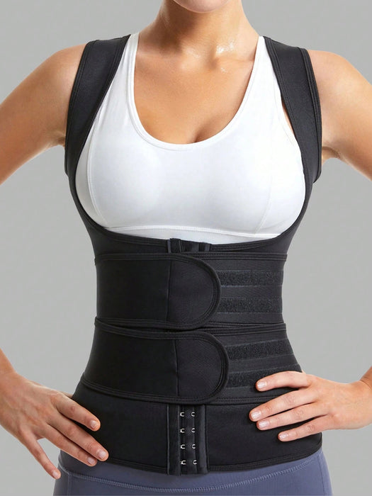 1 cinturón deportivo moldeador para mujer, ajustable para la cintura - Quierox - Tienda Online