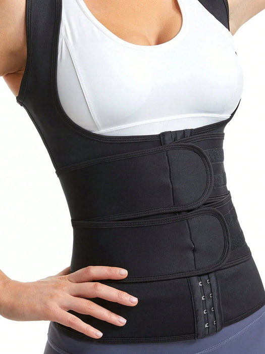 1 cinturón deportivo moldeador para mujer, ajustable para la cintura - Quierox - Tienda Online