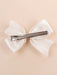 1 Clip de pelo con lazo de tela blanca, para el cabello con perlas falsas y rhinestones - Quierox - Tienda Online