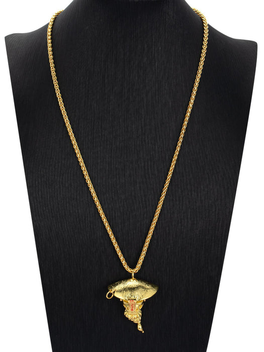 1 colgante con forma de cabeza de personaje chino vintage para hombre y mujer, regalo - Quierox - Tienda Online