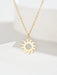 1 collar minimalista y elegante con colgante de sol, ideal para uso diario. - Quierox - Tienda Online