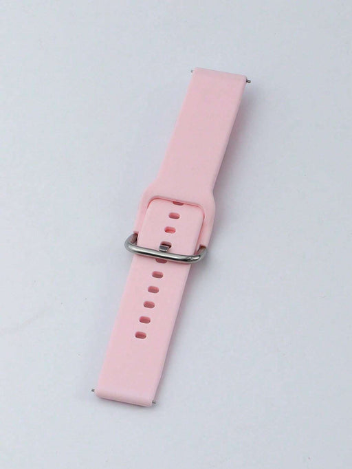 1 Correa De Reloj De Silicona Suave De Color Rosado - Quierox - Tienda Online