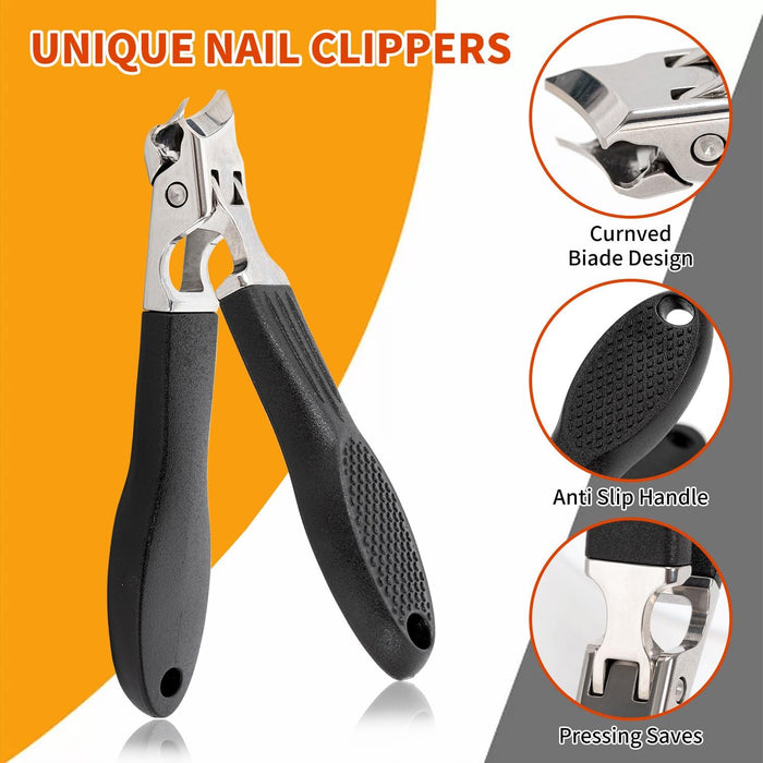 1 cortaúñas oblicuos, cortauñas curvos y biselados - Quierox - Tienda Online