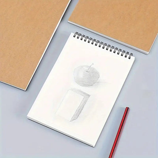1 Cuaderno de Dibujo con Encuadernación Espiral - Papel Grueso A4 para Dibujar - Quierox - Tienda Online