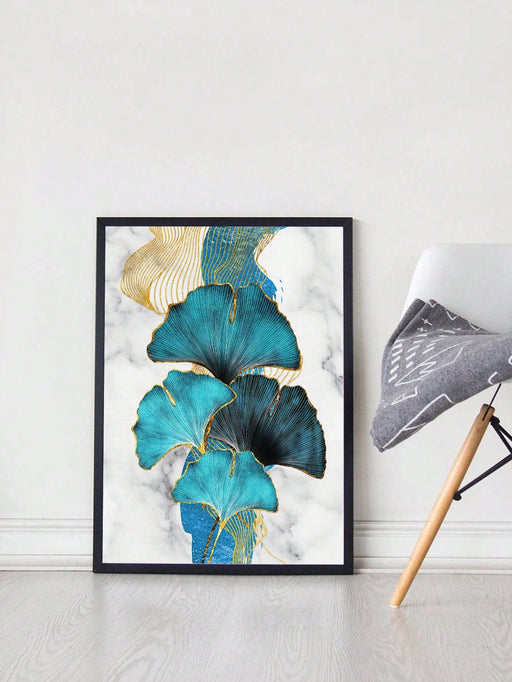 1 cuadro decorativo para recibidor, moderno y sencillo, con hojas de ginkgo y lienzo. - Quierox - Tienda Online