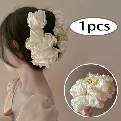 1 elegante pinza para el pelo con forma de nube. Pinza grande - Quierox - Tienda Online