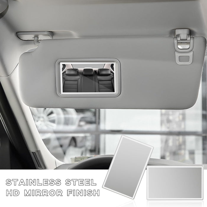 1 espejo de tocador para visera de automóvil, espejo de maquillaje - Quierox - Tienda Online