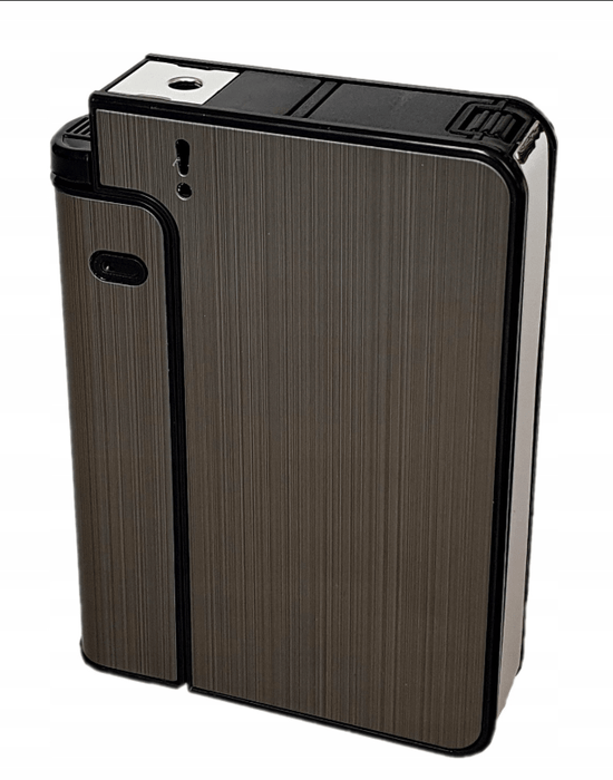 1 Estuche automático para cigarrillos con encendedor - Quierox - Tienda Online