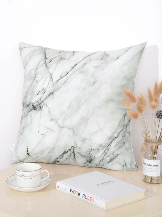 1 Funda de almohada con estampado de mármol - Quierox - Tienda Online