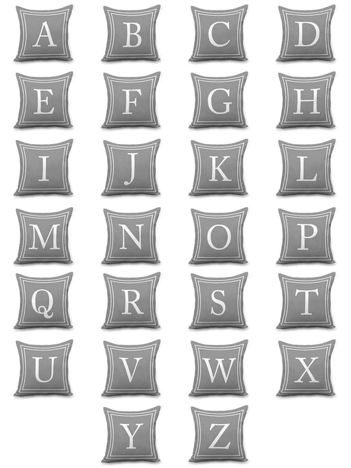 1 funda de cojín con gráfico del alfabeto sin relleno - Quierox - Tienda Online