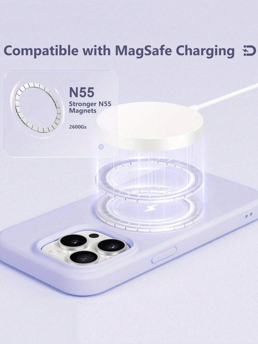 1 funda de lujo con carga inalámbrica para teléfono, compatible con iPhone 12 - Quierox - Tienda Online
