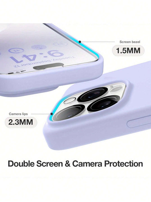 1 funda de lujo con carga inalámbrica para teléfono, compatible con iPhone 12 - Quierox - Tienda Online