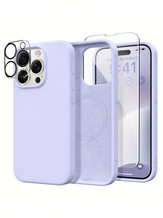 1 funda de lujo con carga inalámbrica para teléfono, compatible con iPhone 12 - Quierox - Tienda Online