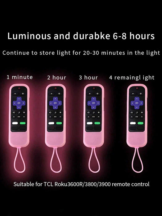 1 funda de silicona que brilla en la oscuridad y a prueba de polvo para control remoto - Quierox - Tienda Online