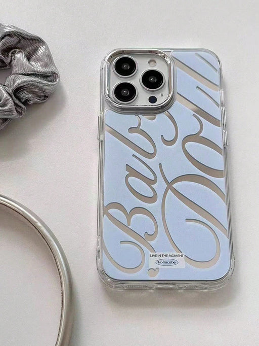 1 Funda de teléfono con espejo, texto en inglés, para con iPhone 13 Pro Max - Quierox - Tienda Online