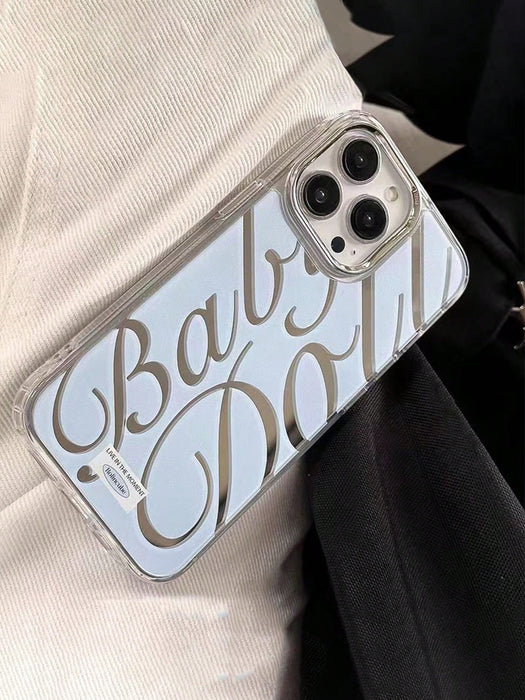 1 Funda de teléfono con espejo, texto en inglés, para con iPhone 13 Pro Max - Quierox - Tienda Online