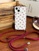 1 Funda de teléfono con patrón de cereza, con correa ajustable para con iPhone 11 - Quierox - Tienda Online