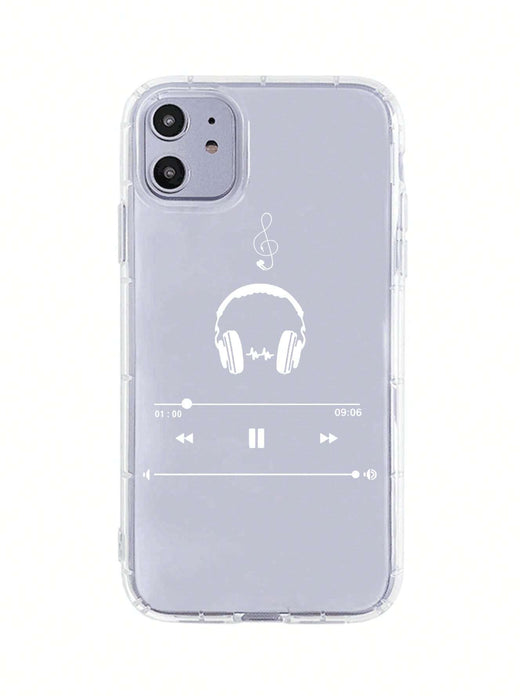 1 funda de teléfono de TPU con cojín de aire transparente creativo para iPhone - Quierox - Tienda Online