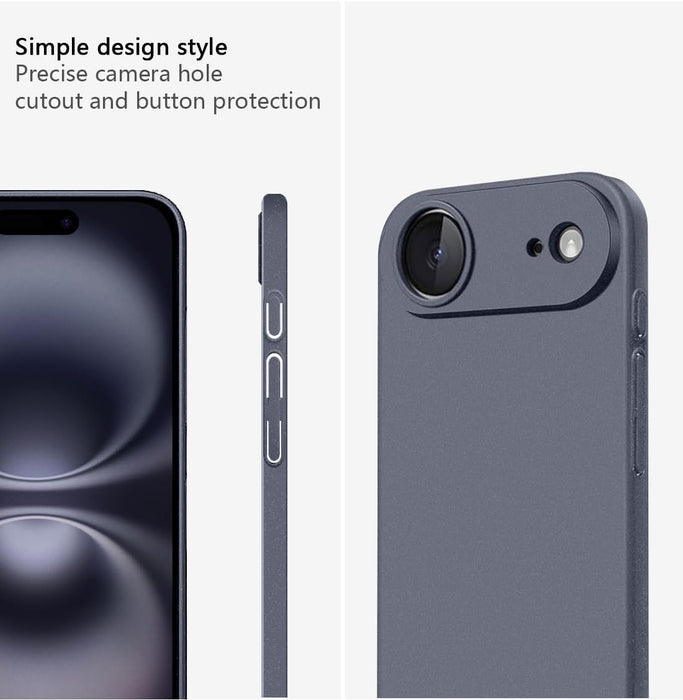 1 Funda para iPhone Air, Ultraligero Antideslizante Anti-Arañazos Protección de Cámara - Quierox - Tienda Online