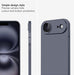 1 Funda para iPhone Air, Ultraligero Antideslizante Anti-Arañazos Protección de Cámara - Quierox - Tienda Online