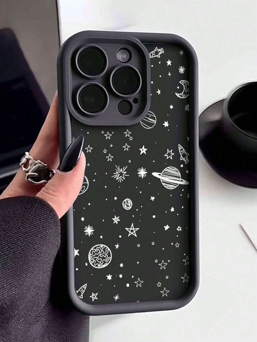 1 funda para teléfono con estampado de alienígenas y estrellas, para iphone 14 Pro Max - Quierox - Tienda Online