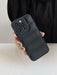 1 funda para teléfono minimalista estilo chaqueta de plumas microperforada - Quierox - Tienda Online