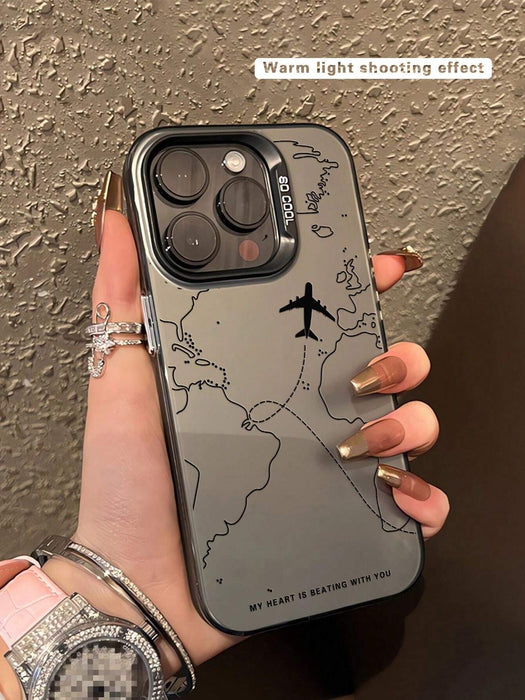 1 funda protectora antideslizante con estampado moderno, compatible con iPhone - Quierox - Tienda Online