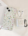 1 funda transparente con diseño floral y 1 funda compatible con Airpods - Quierox - Tienda Online