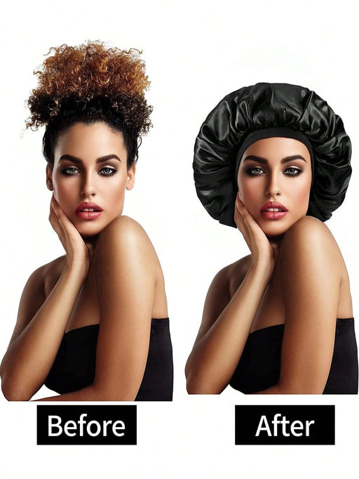 1 gorro de seda para dormir, para envolver el cabello y cubrir la cabeza - Quierox - Tienda Online