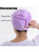 1 gorro para secar el cabello en el baño, toalla de terciopelo coral para secar el cabello - Quierox - Tienda Online