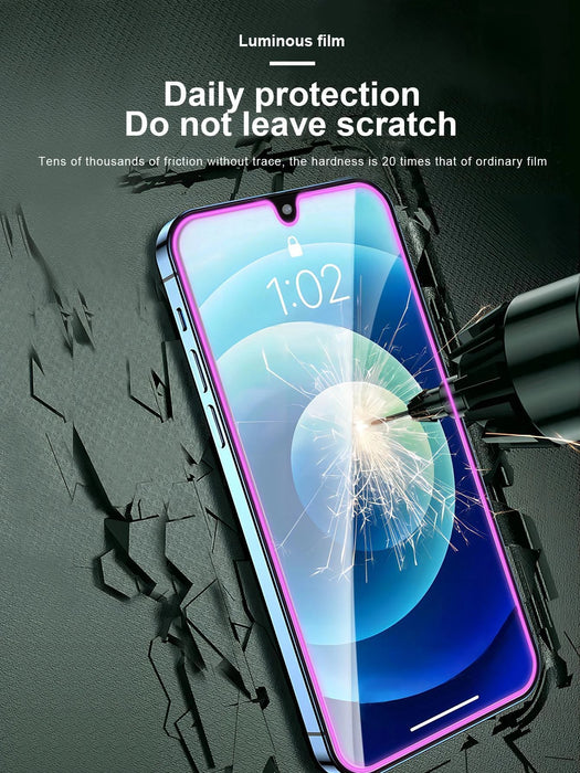 1 hojas de protector de pantalla luminoso para teléfono - Quierox - Tienda Online