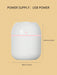 1 humidificador de escritorio mini de una sola boquilla de 220 ml de color blanco - Quierox - Tienda Online