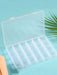 1 joyero elegante y transparente, caja de almacenamiento de plástico multifuncional - Quierox - Tienda Online