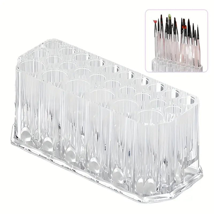 1 Juego de 26 ranuras para sostenedor de bolígrafos de arte de uñas, organizador - Quierox - Tienda Online