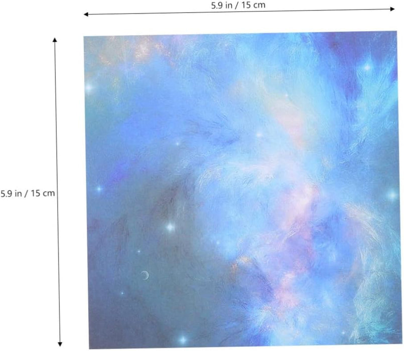 1 juego de 50 piezas de origami cielo estrellado japonés papel de origami tiras de papel de grulla - Quierox - Tienda Online