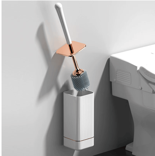 1 Juego de cepillos y soporte para inodoro, cepillo de baño colgante, limpieza profunda - Quierox - Tienda Online