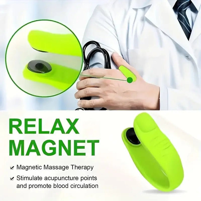 1 juego de clips de presión de pulgar y mano para acupresión, terapia magnética de masaje - Quierox - Tienda Online