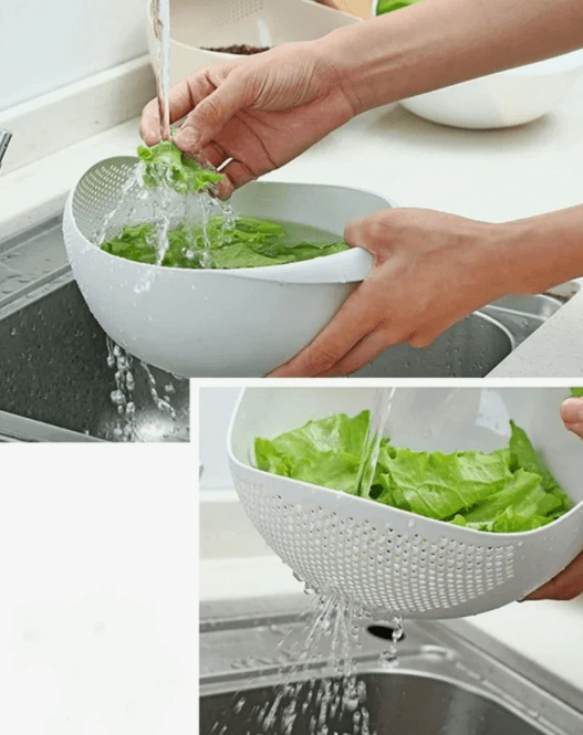 1 juego de colador y lavador de arroz para cocina casera, juego de herramientas para limpiar arroz - Quierox - Tienda Online