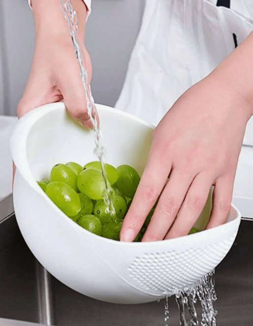 1 juego de colador y lavador de arroz para cocina casera, juego de herramientas para limpiar arroz - Quierox - Tienda Online