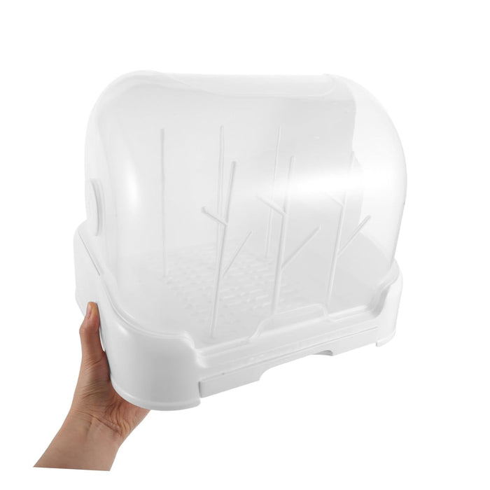 1 juego de estante de secado de botellas con cubierta a prueba de polvo: estante de drenaje - Quierox - Tienda Online