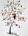 1 juego de pegatinas de pared DIY con diseño de árbol de la memoria para marcos de fotos - Quierox - Tienda Online