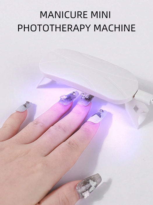 1 lámpara secadora de uñas con esmalte en gel, LED UV mini de 6 W - Quierox - Tienda Online