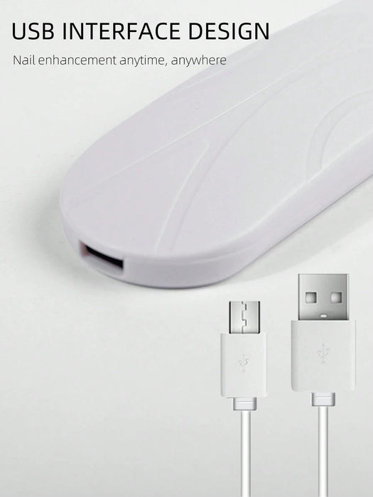 1 lámpara secadora de uñas con esmalte en gel, LED UV mini de 6 W - Quierox - Tienda Online
