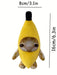 1 llavero creativo y divertido con forma de gato banana/colgante con forma de gato - Quierox - Tienda Online