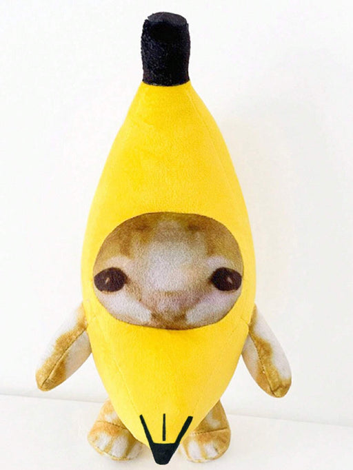 1 llavero creativo y divertido con forma de gato banana/colgante con forma de gato - Quierox - Tienda Online