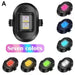 1 Luz de advertencia anticolisión LED Universal, luz intermitente de 7 colores, para motocicletas - Quierox - Tienda Online