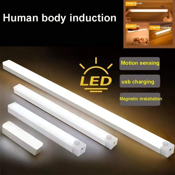 1 luz LED blanca con sensor de movimiento para armario, iluminación de mostrador - Quierox - Tienda Online