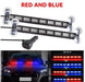 1 Luz led color blanco rojo azul remolque camión vehículo policía Led estroboscópico - Quierox - Tienda Online