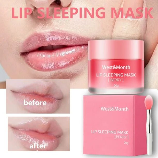 1 mascarilla labial nocturna, bálsamo labial hidratante - Quierox - Tienda Online