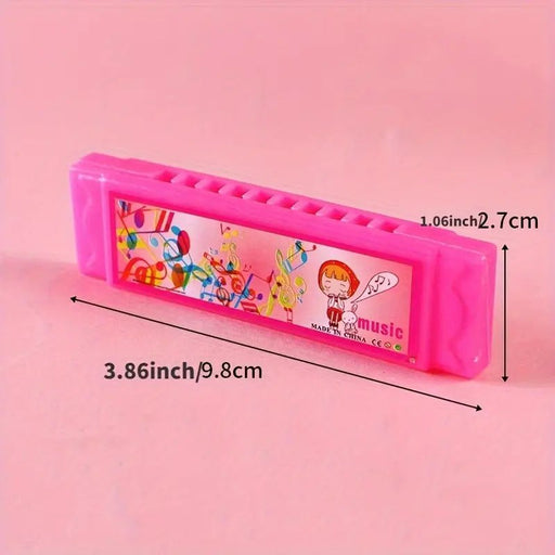 1 Miniharmónica para Niños, Instrumento Musical de Plástico, Favoritos de Fiesta - Quierox - Tienda Online